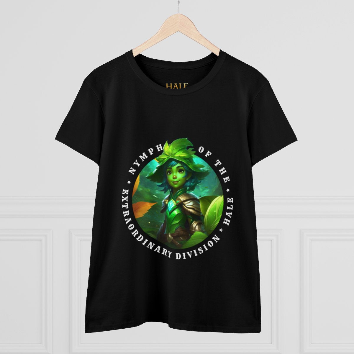 Nymph - Graphic Cotton Tee-HALE