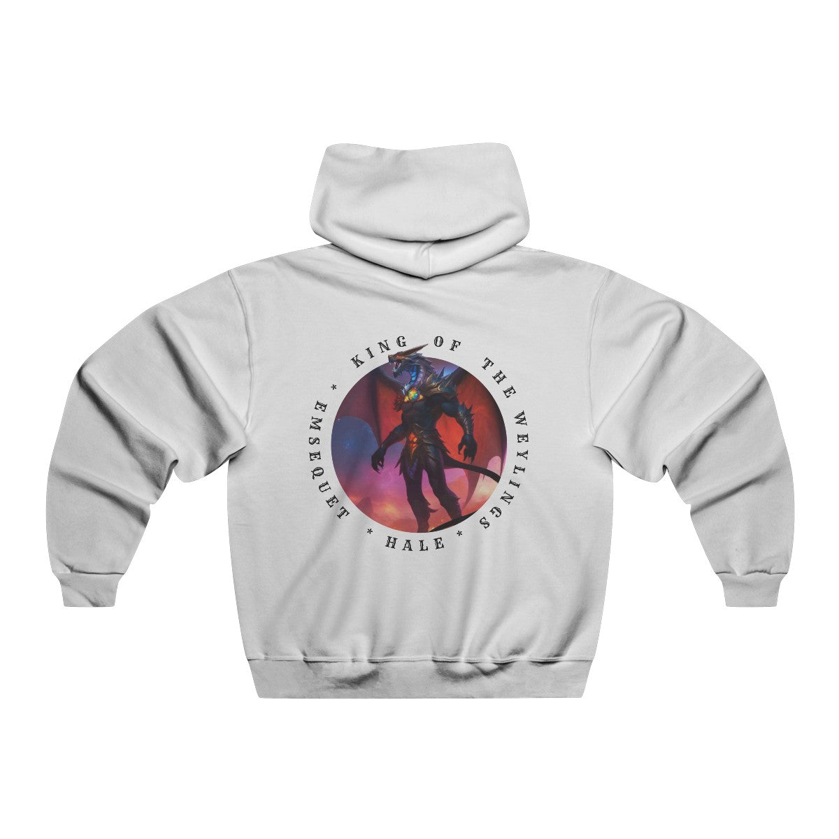 Men's Hooded Sweatshirt-HALE