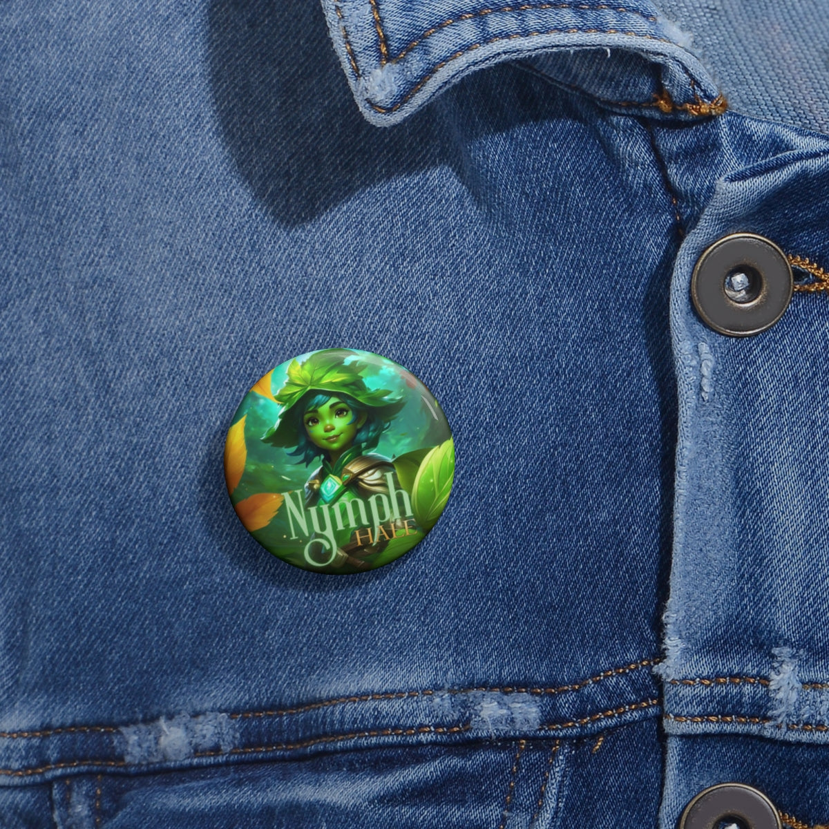 Nymph Pin Button image 2