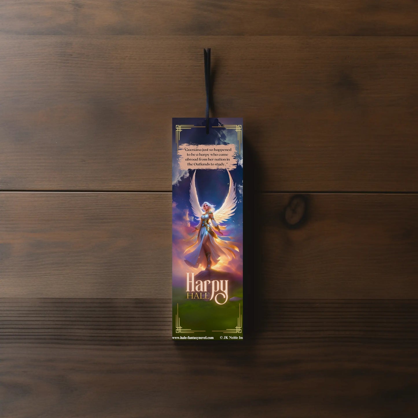 Nymph and Harpy - Bookmark image 2