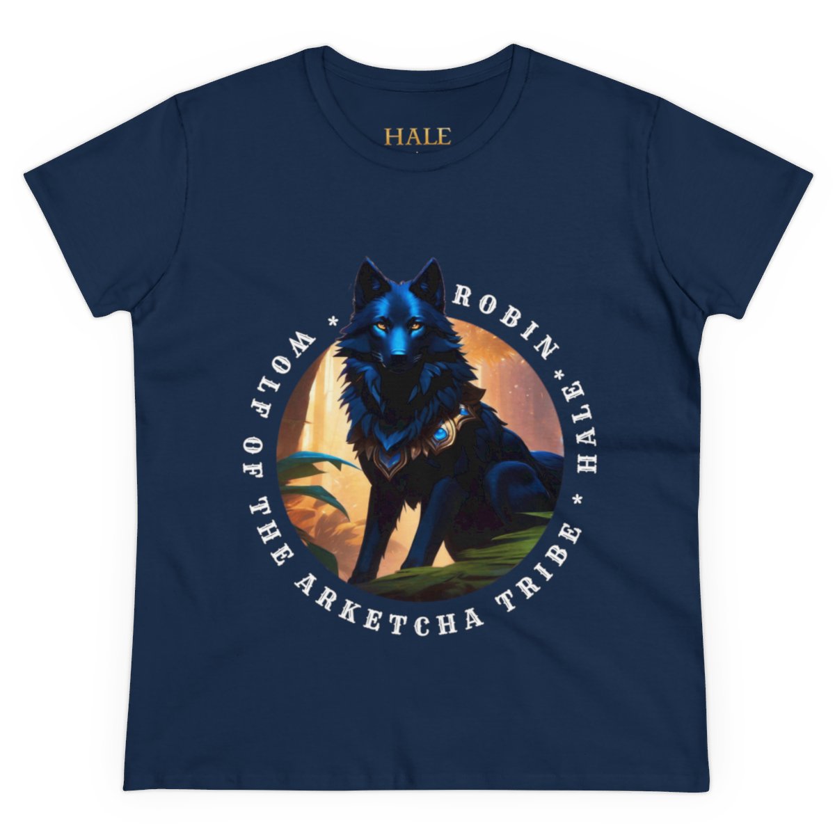 Robin, Wolf Of The Arketcha Tribe - Graphic Cotton Tee