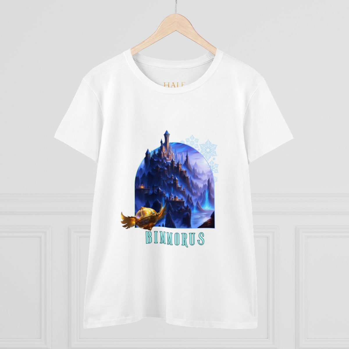 Bimmorus - Graphic Cotton Tee-HALE