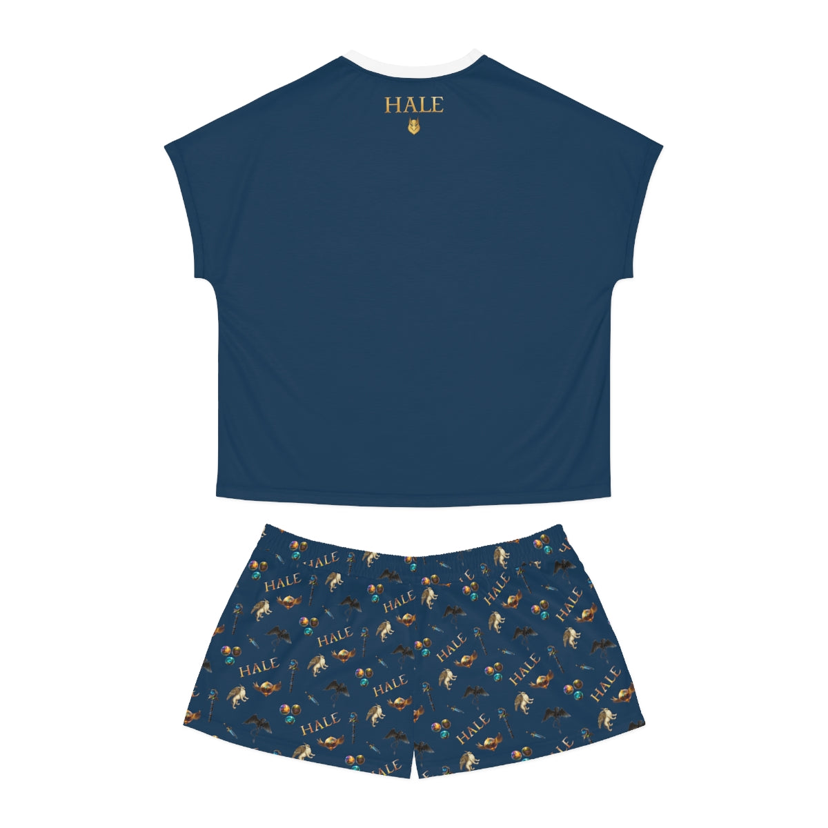 River Juniors' Short Sleeve with Shorts Pajama Set-HALE