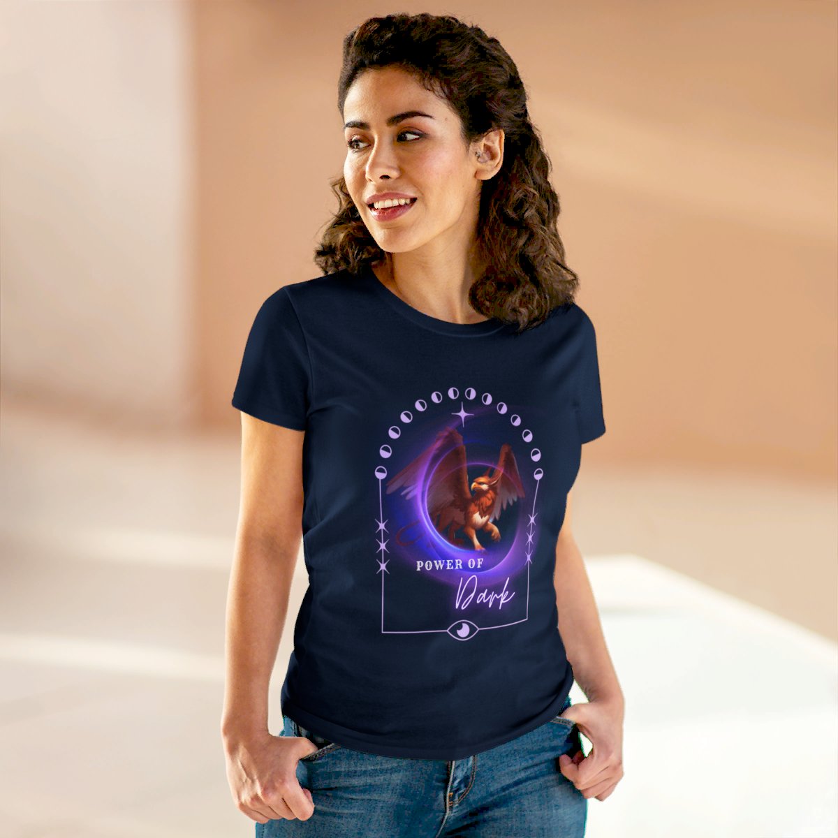 Power Of Dark - Graphic Cotton Tee