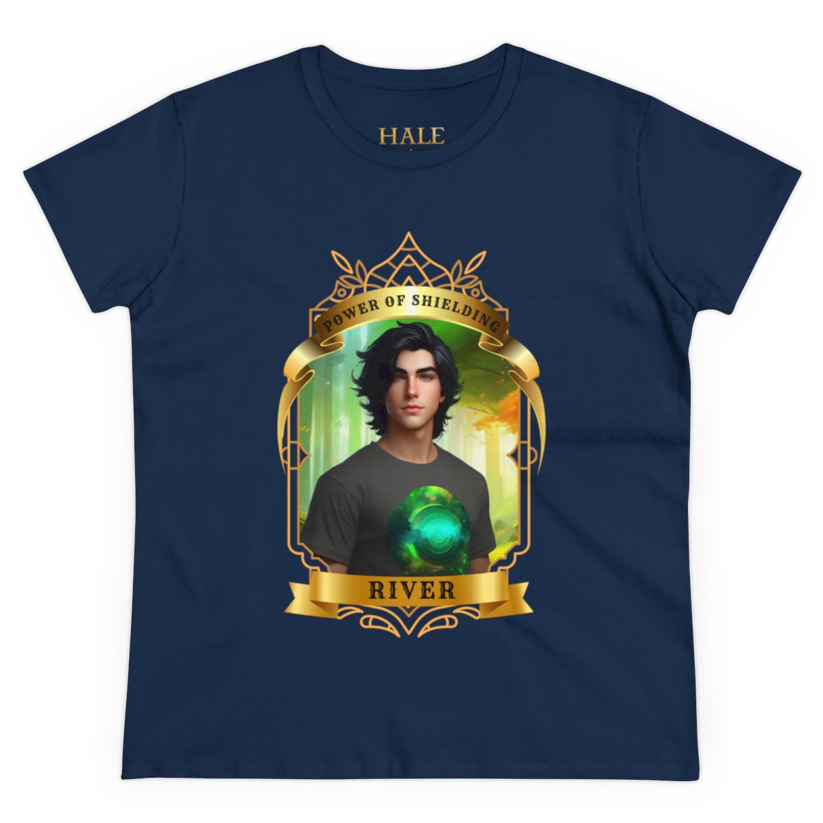 River, Power Of Shielding - Graphic Cotton Tee