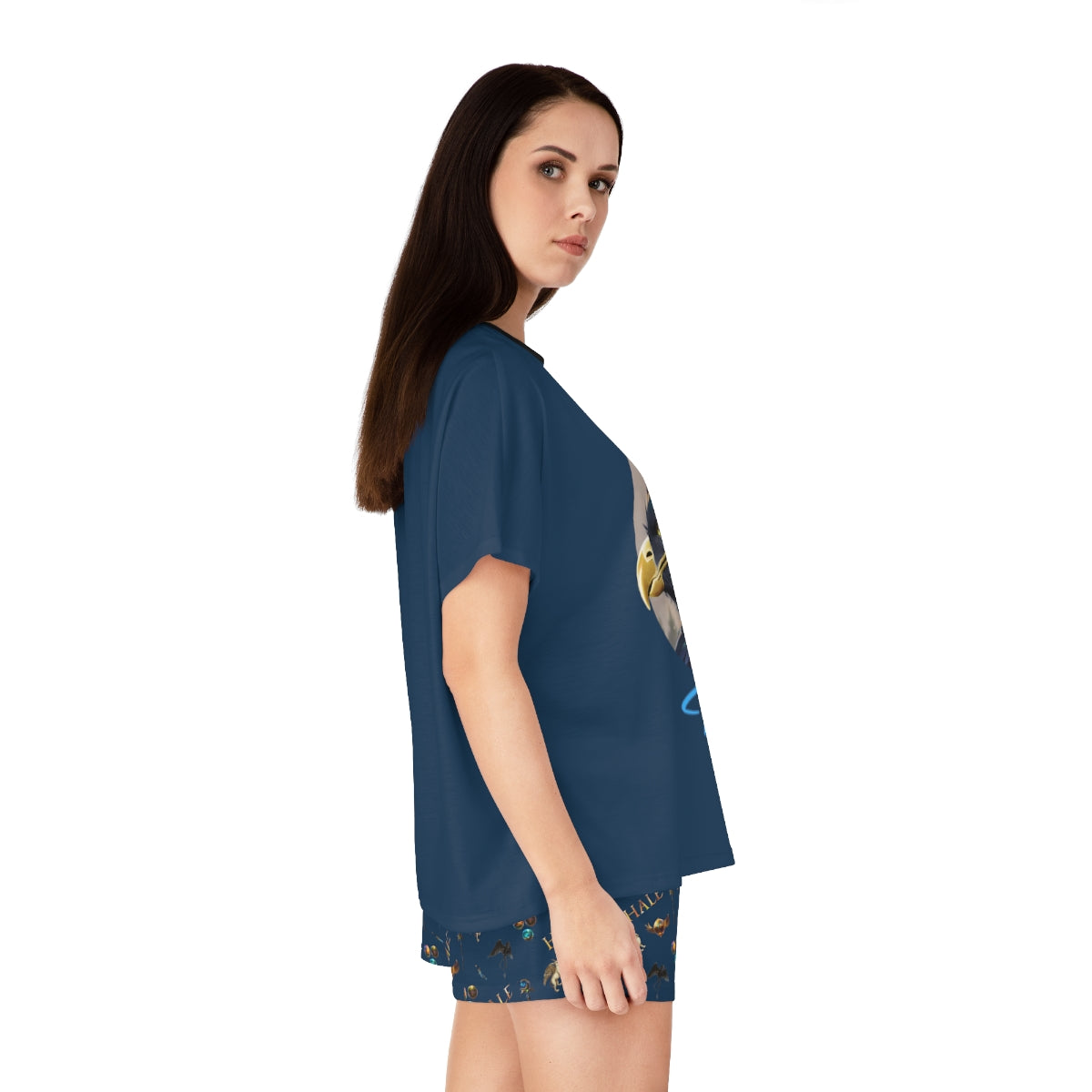 River Juniors' Short Sleeve with Shorts Pajama Set-HALE