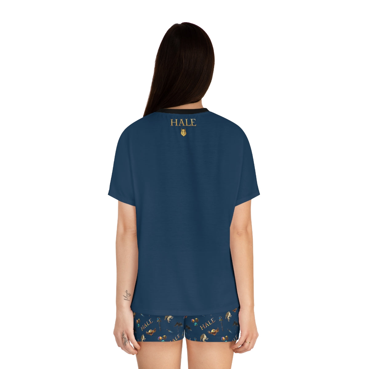 River Juniors' Short Sleeve with Shorts Pajama Set-HALE