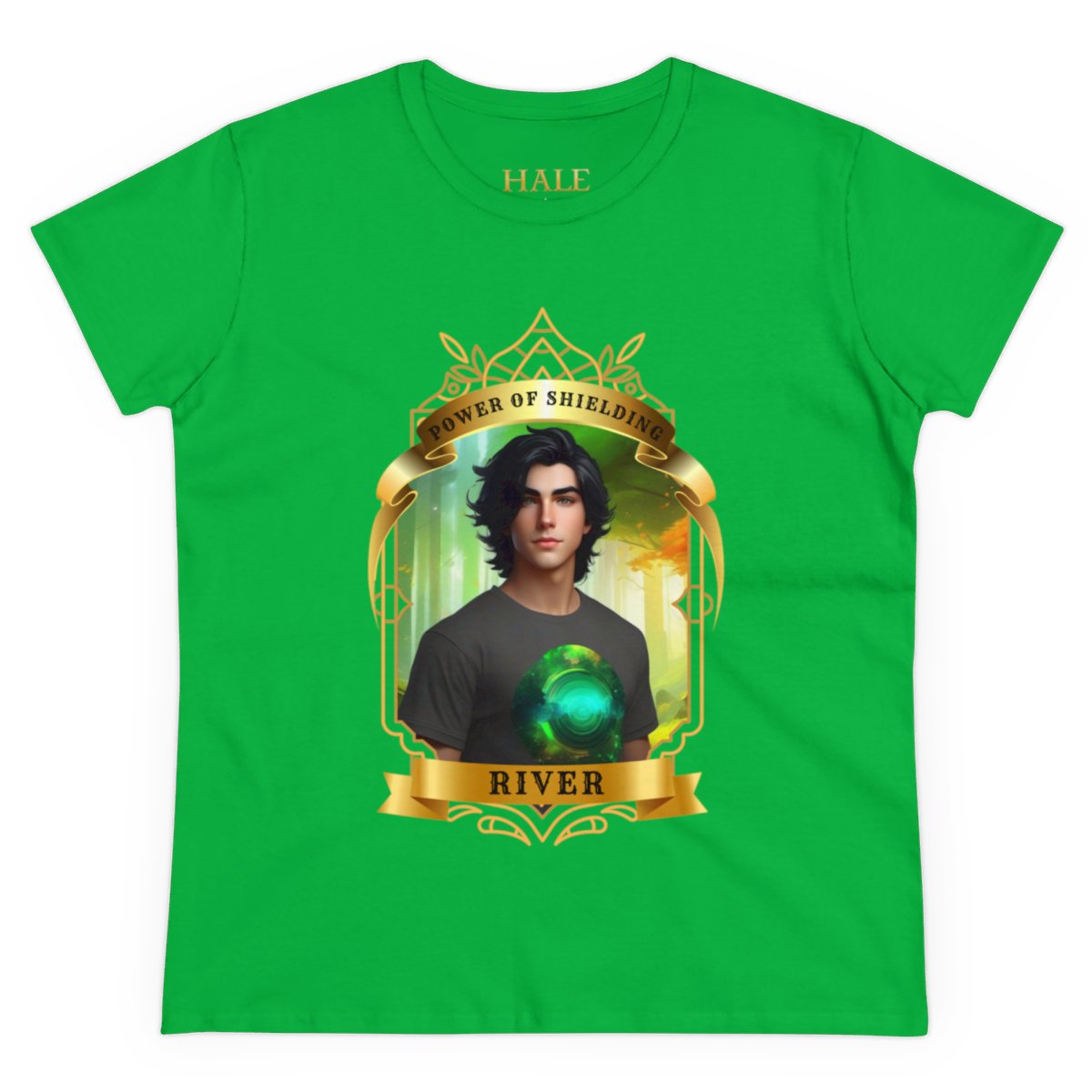 River, Power Of Shielding - Graphic Cotton Tee