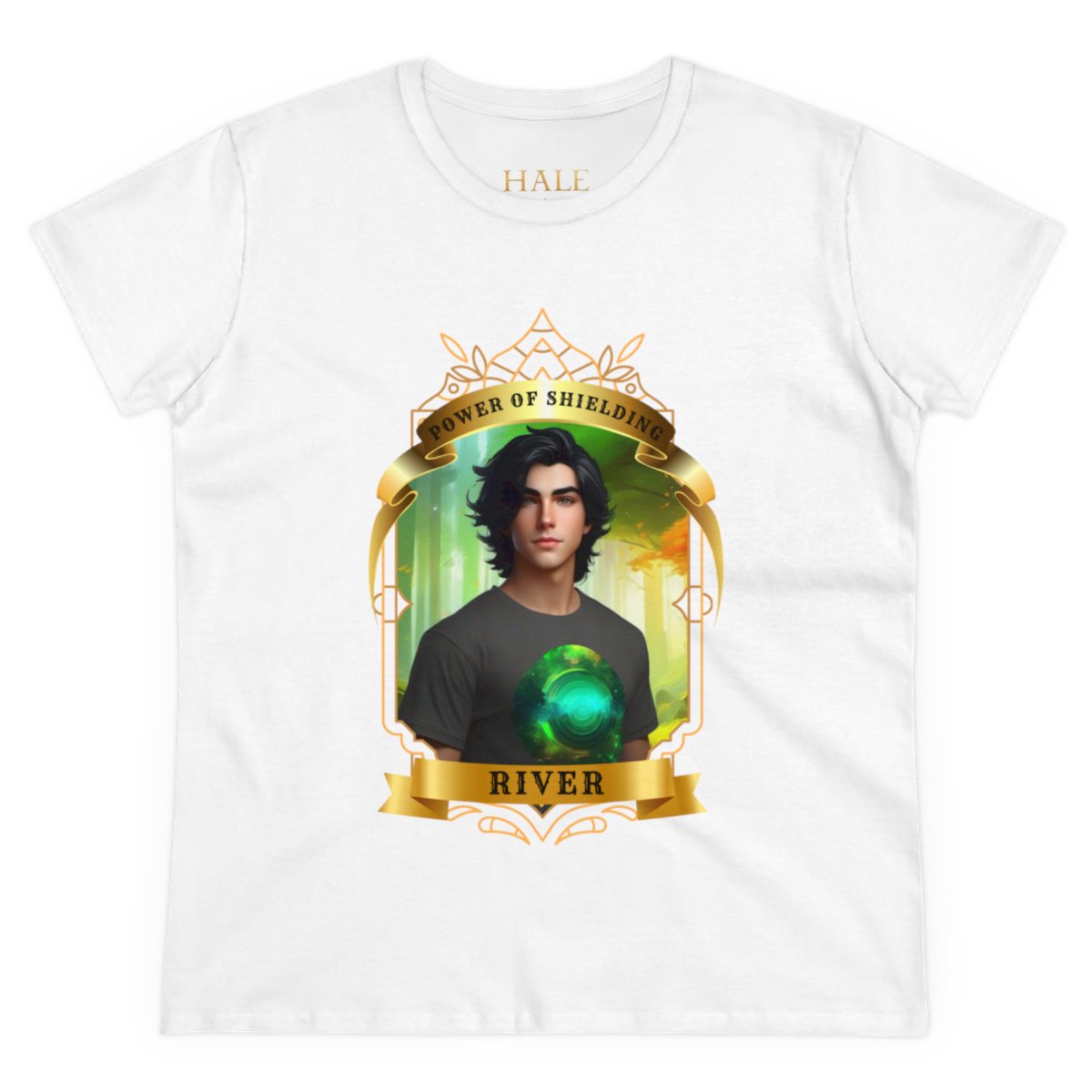 River, Power Of Shielding - Graphic Cotton Tee