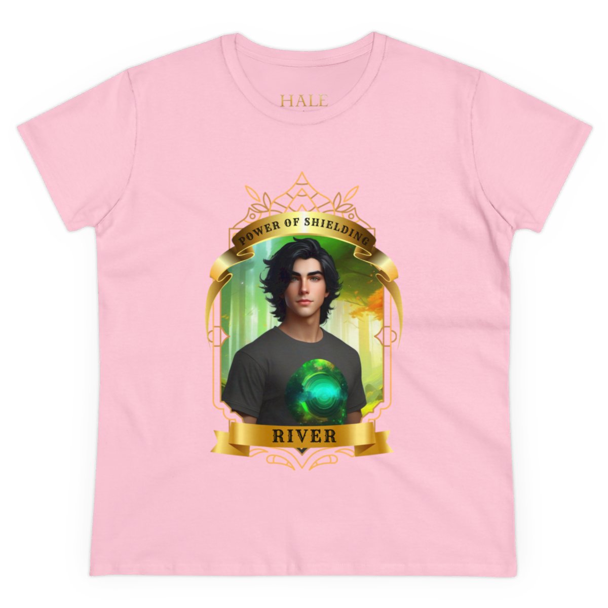 River, Power Of Shielding - Graphic Cotton Tee