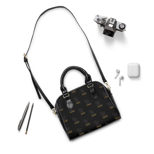 HALE Icon - Shoulder Handbag - Black-HALE