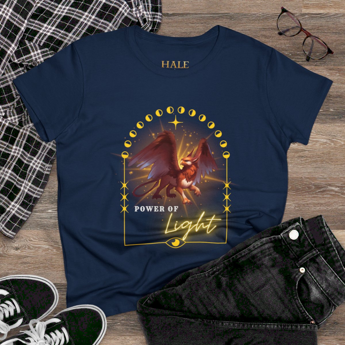 Power Of Light - Unisex Adult(10+) Graphic Cotton Tee