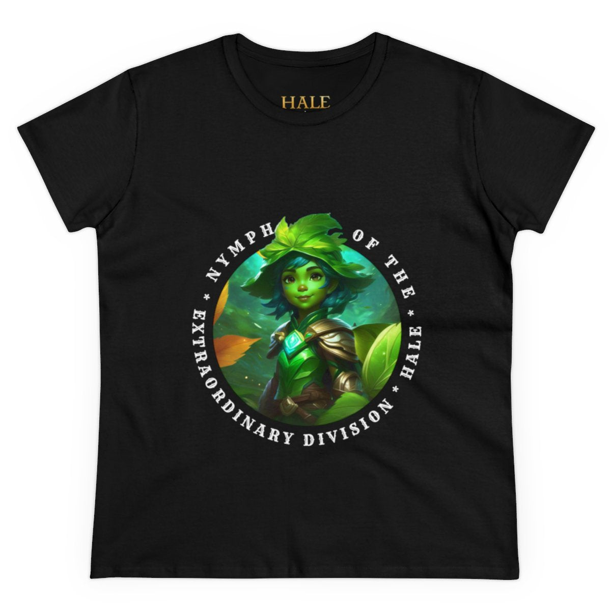 Nymph - Graphic Cotton Tee-HALE