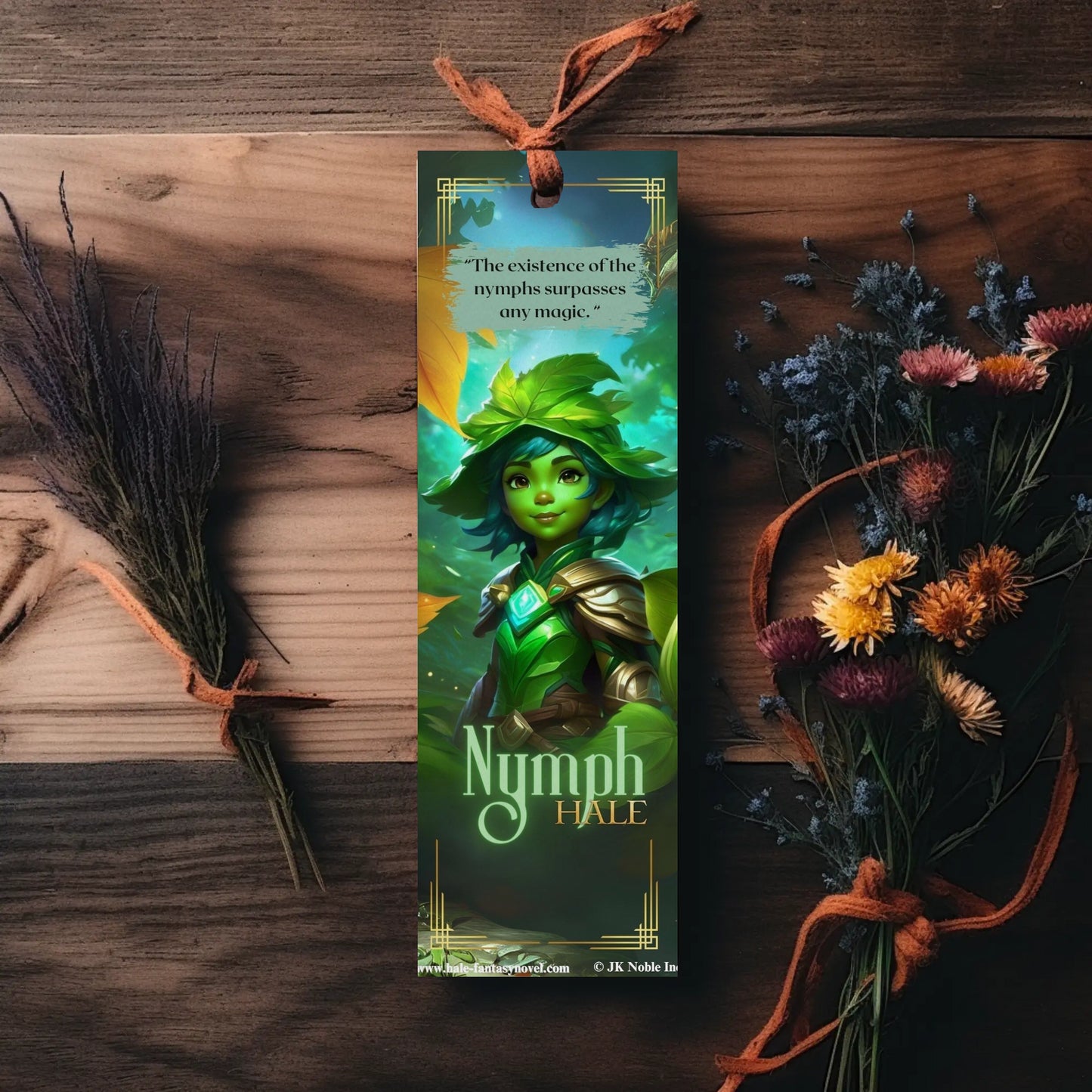 Nymph and Harpy - Bookmark image 5