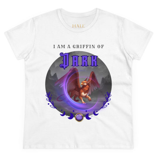 "I am a Griffin of Dark"- Graphic Cotton Tee-HALE