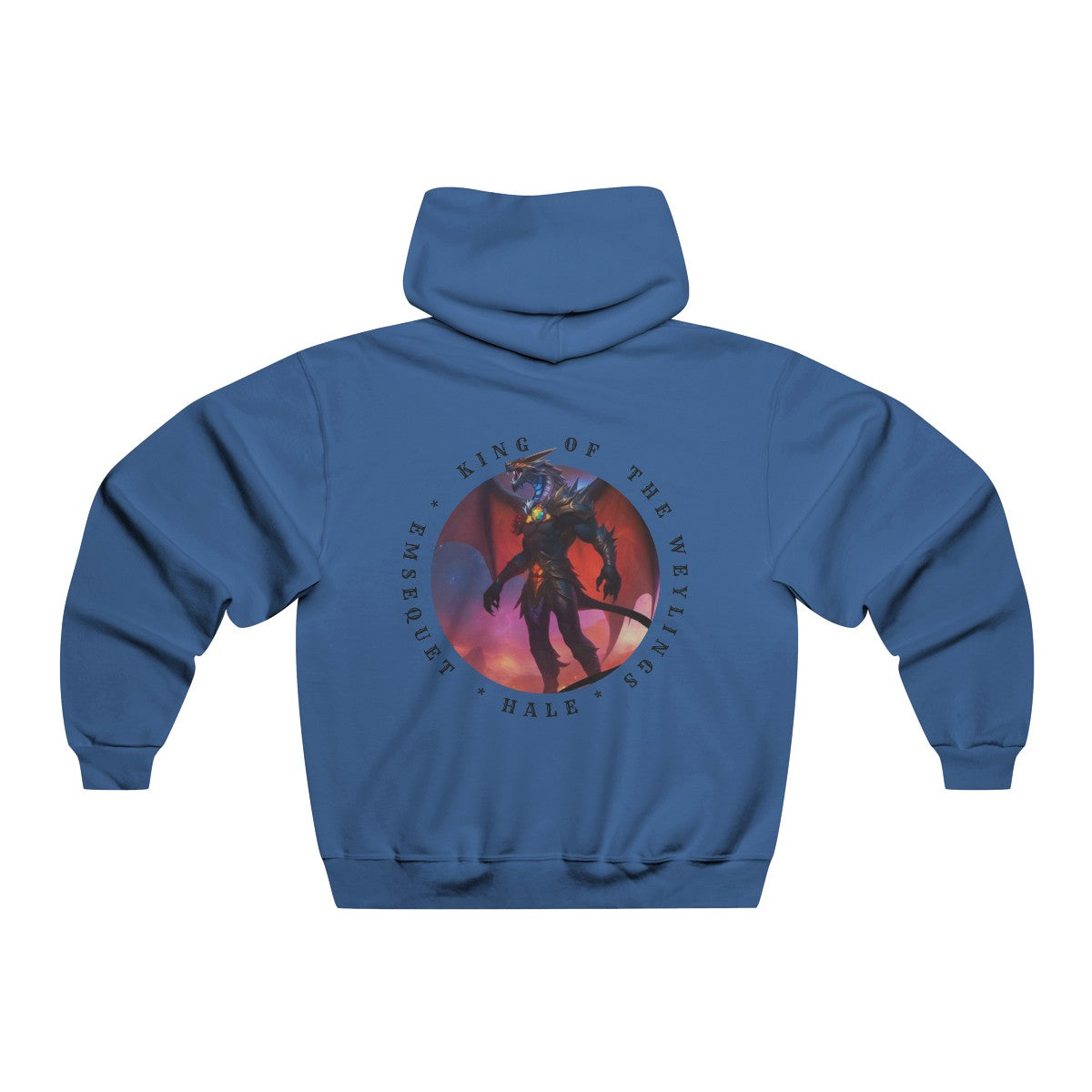 Men's Hooded Sweatshirt-HALE