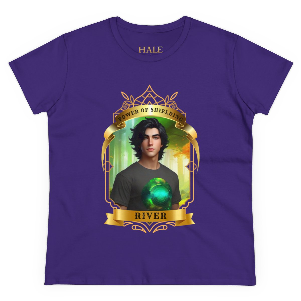 River, Power Of Shielding - Graphic Cotton Tee