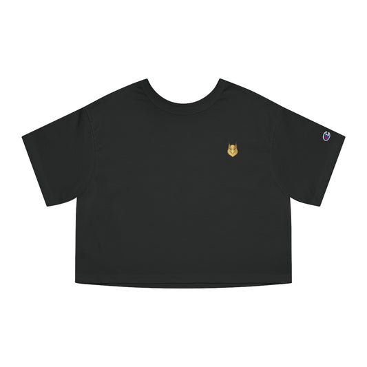 Jana-Fang - Graphic Cropped Tee-HALE