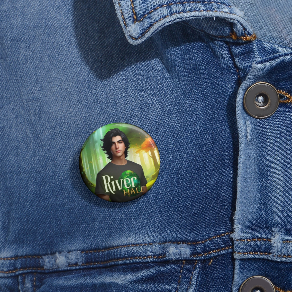 River Pin Button image 2