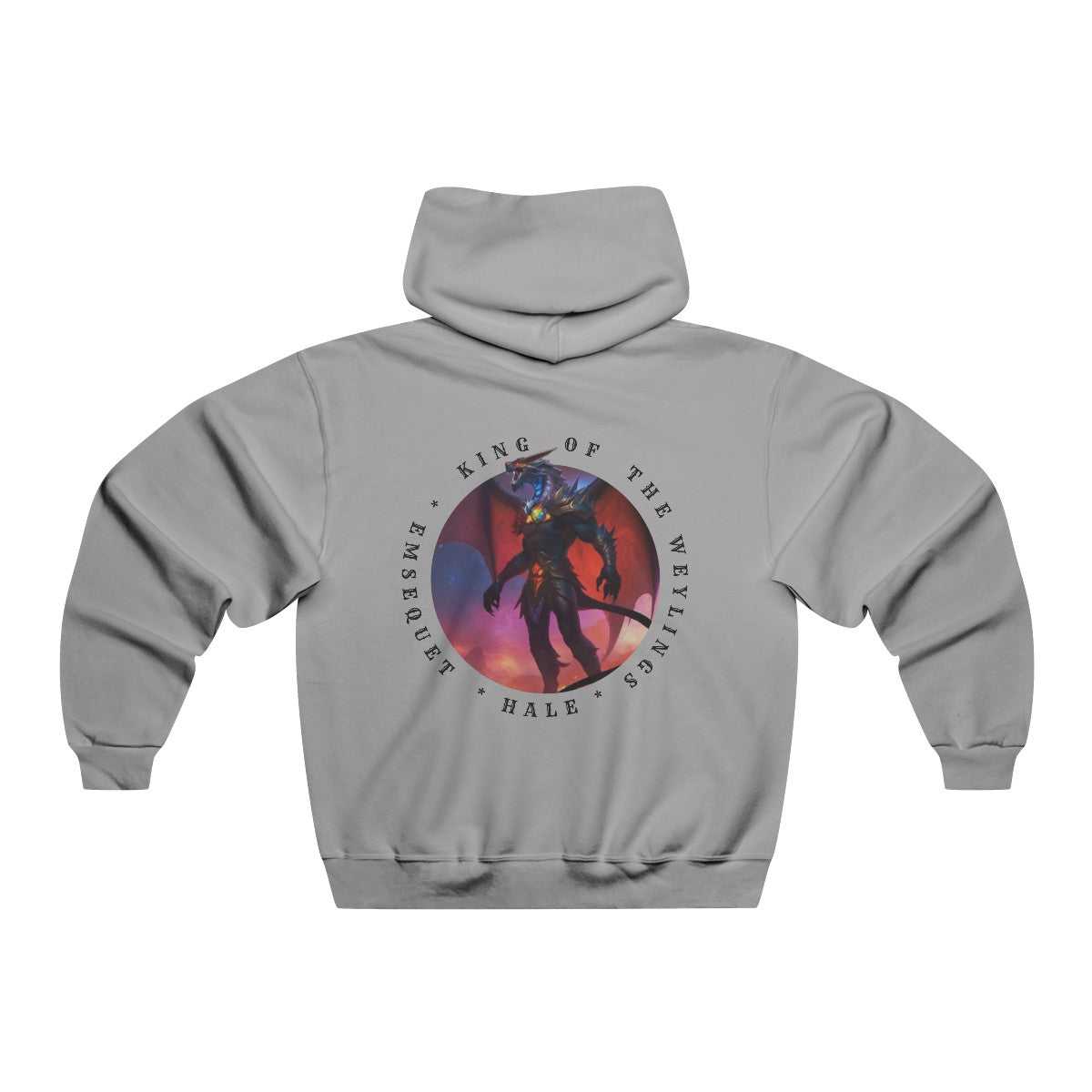 Men's Hooded Sweatshirt-HALE