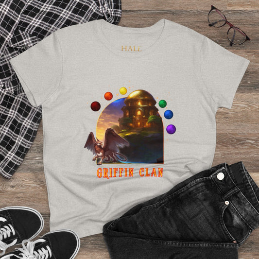 Griffin Clan - Graphic Cotton Tee-HALE
