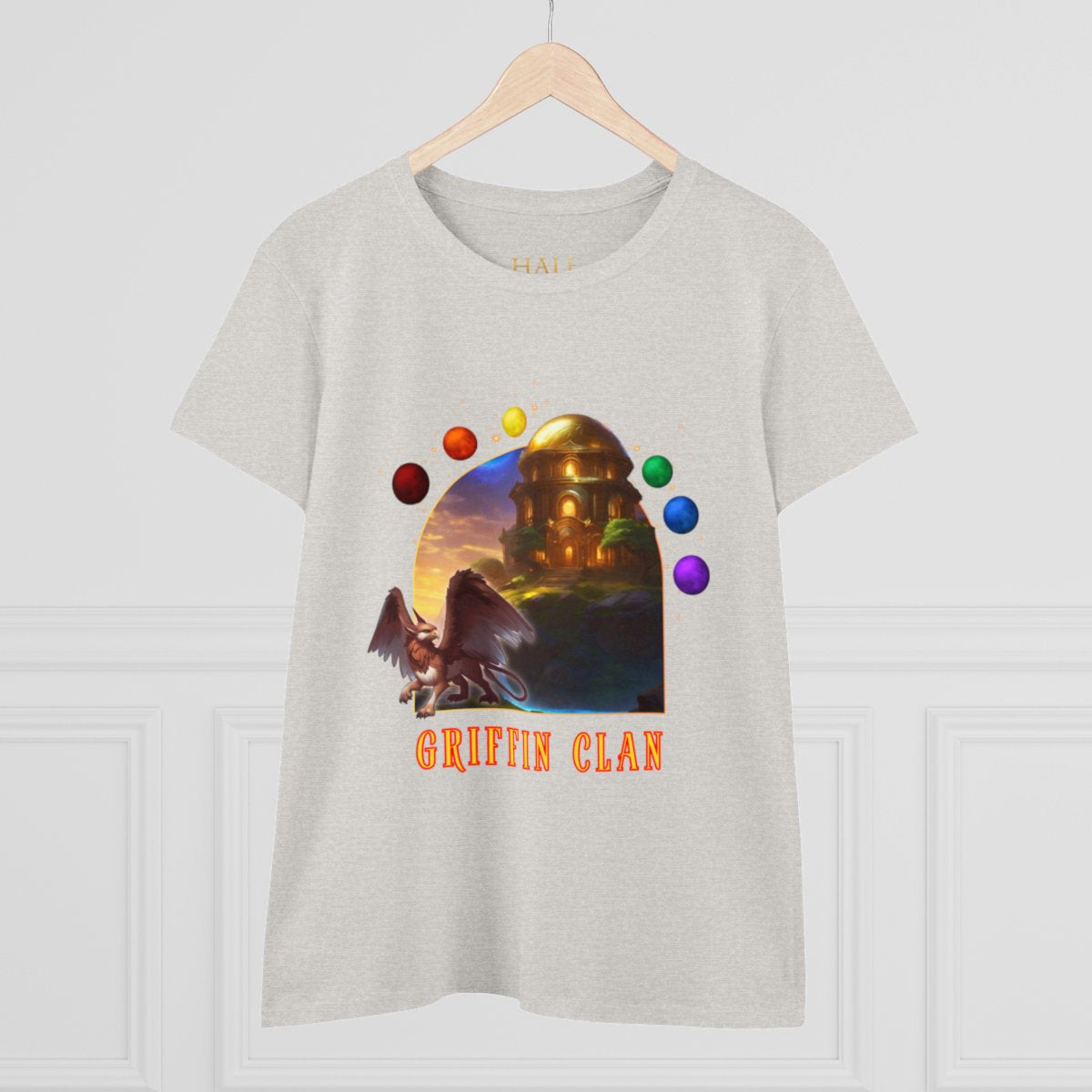 Griffin Clan - Graphic Cotton Tee-HALE
