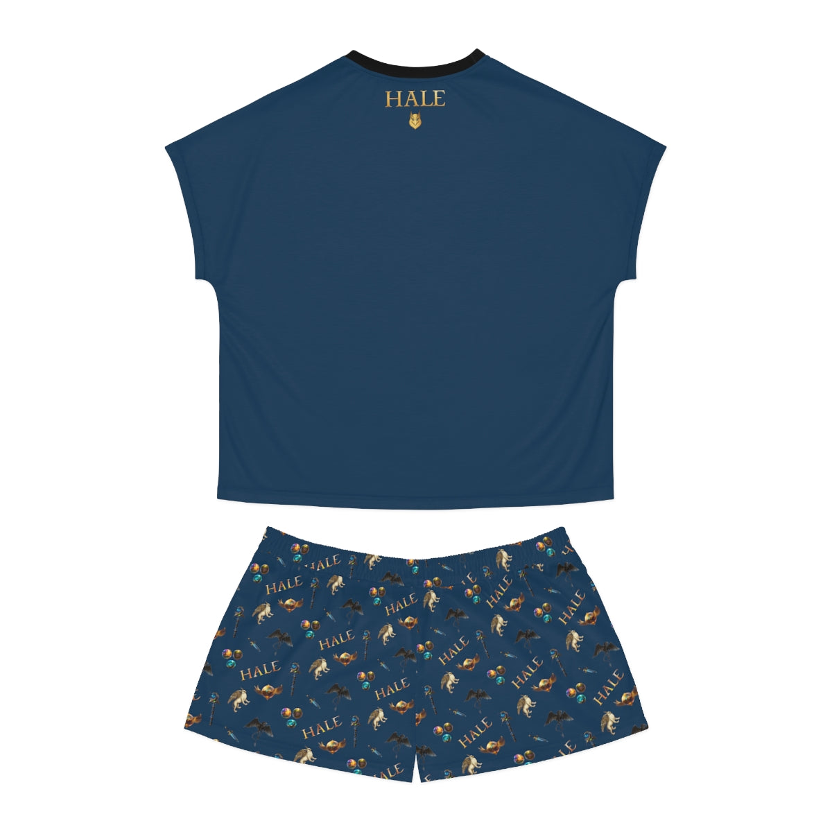River Juniors' Short Sleeve with Shorts Pajama Set-HALE