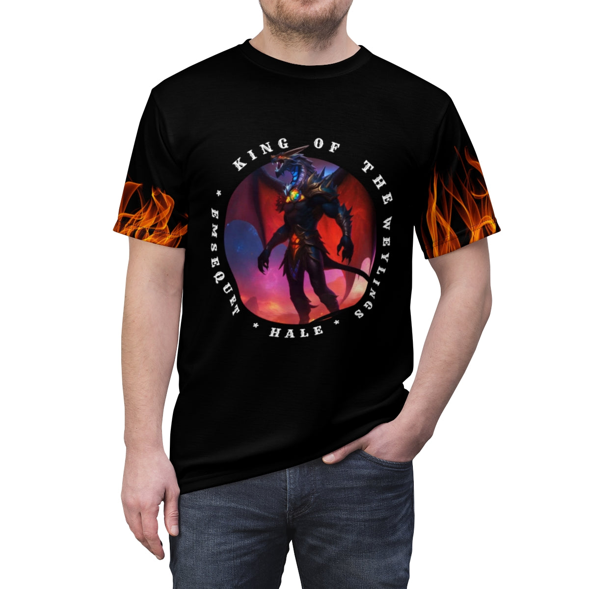 King of the Weylings - Cotton Graphic Tee-HALE
