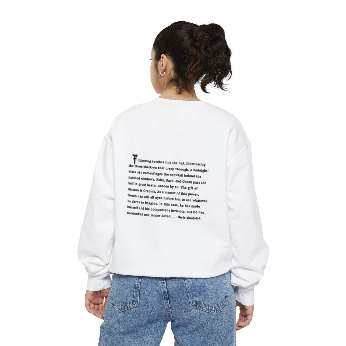 Rise of the Griffins Junior's Graphic Long Sleeve Sweatshirt-HALE