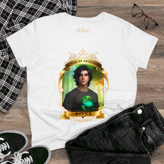River, Power Of Shielding - Graphic Cotton Tee