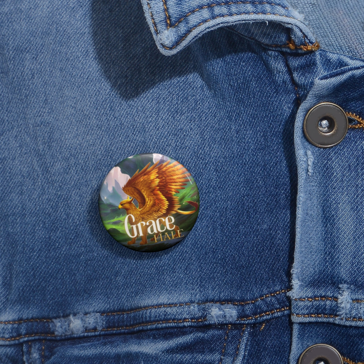 Grace Griffin Form Pin – The Lightbringer-HALE