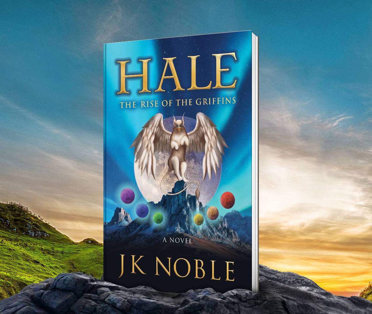 YA Fantasy Novel Paperback - HALE: The Rise Of The Griffins By Jk Noble Paperback