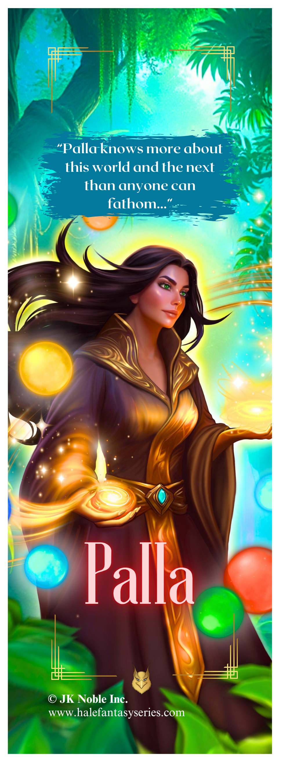 Palla The Spirit Guide Lenticular Bookmark