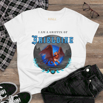 "I Am A Griffin Of Shielding"- Graphic Cotton Tee